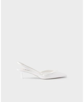  Women's Patent Leather Slingback Pumps