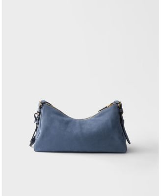 Aimee Large Nubuck Leather Shoulder Bag