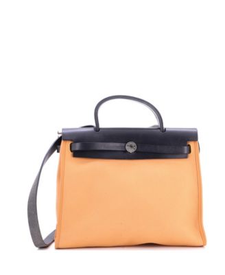 31 Herbag Zip Leather and Toile