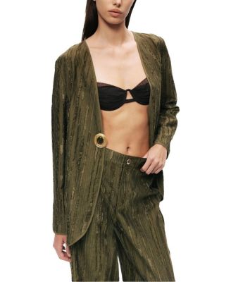  Textured Tailored Jacket