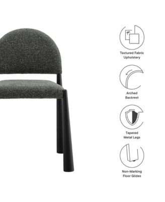  Hayley Upholstered Fabric Dining Side Chair