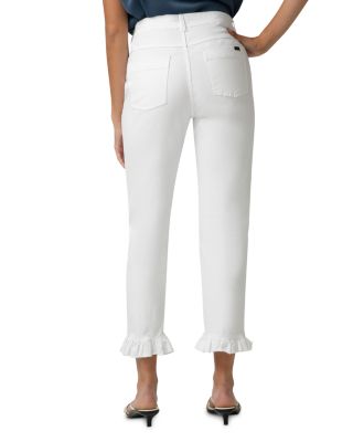 Ultra Soft Ruffled Denim Skimmer Pants