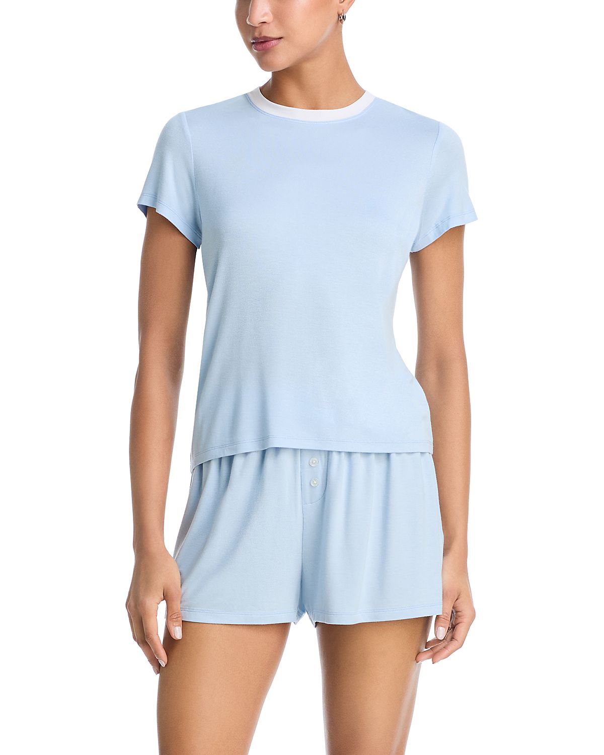 Aqua Great Escape Tee & Shorts Pajama Set