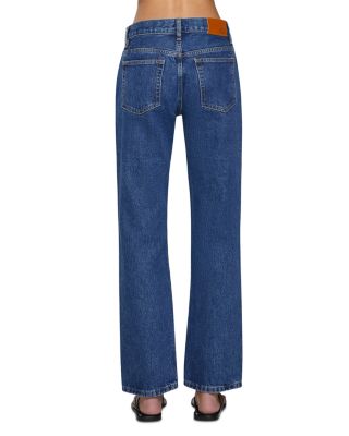 Ariel Mid Rise Wedgie Jeans in Manhattan