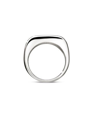 Sterling Silver Lapis Lazuli Icon 50 Signet Ring