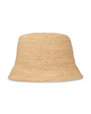 Crochet Raphia Bucket Hat
