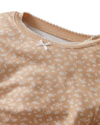 Girls' Ditsy Waltz Snug Fit Pajama Set - Baby, Little Kid, Big Kid