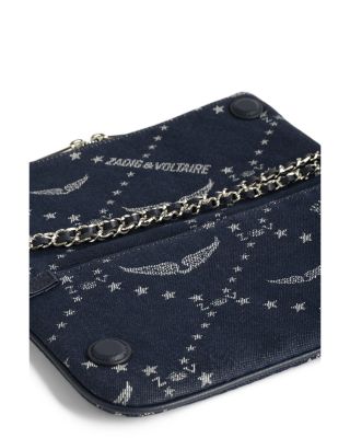 Rock ZV Monogram Denim Clutch