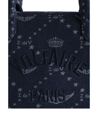 Angel Mini ZV Monogram Denim Tote
