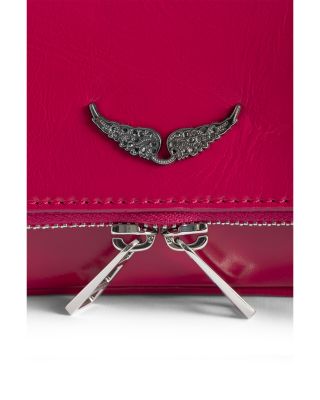 Rock Nano Vintage Patent Leather Clutch