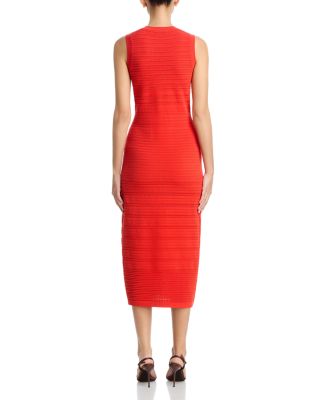 Alessandra Button Front Midi Dress