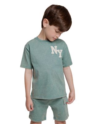Boys' NY Puff Print Tee - Little Kid, Big Kid