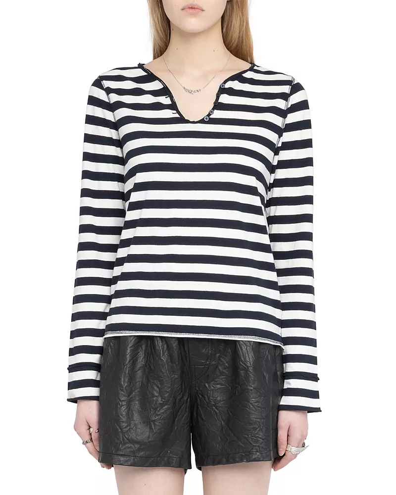 Zadig & Voltaire Tuni Henley Tee