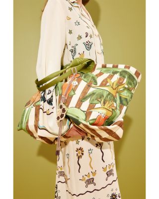 Toucan Tango Canvas Beach Tote 