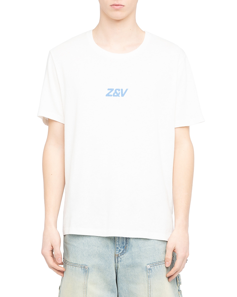 Zadig & Voltaire Tommy Z & V Logo T-Shirt