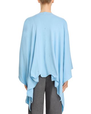 Scattered Crystal Cotton & Cashmere Ruana 