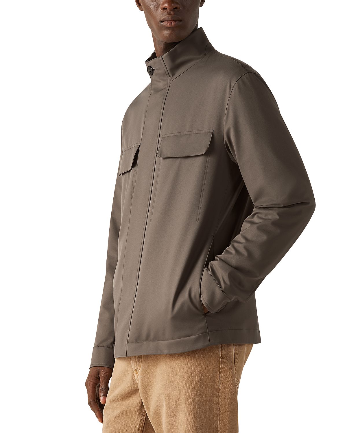 Zegna Microfiber Motorin 100cc Field Jacket