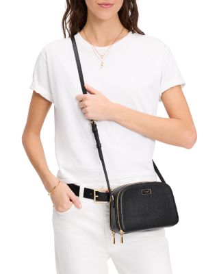 Serena Dome Leather Crossbody