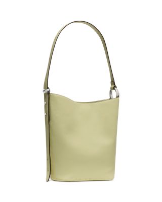 Halo Leather Bucket Bag