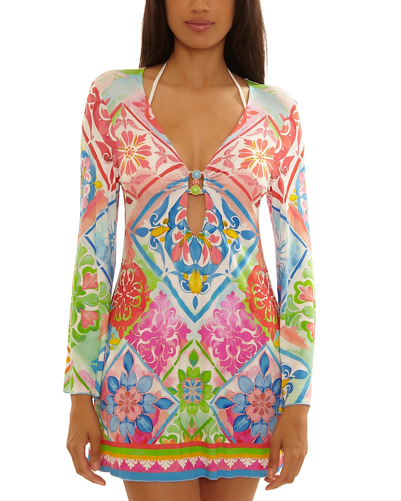 Becca by Rebecca Virtue Mijas Knit Cover Up Tunic