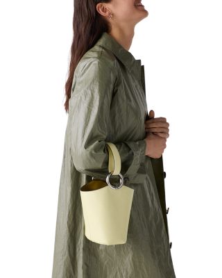 Halo Mini Leather Bucket Bag