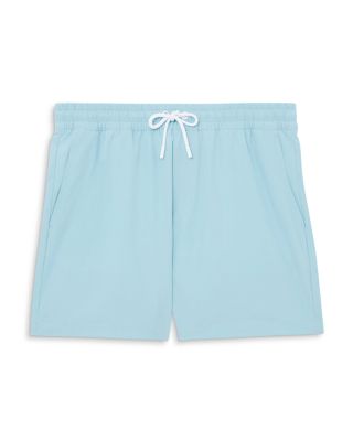 Plain 4.9" Drawstring Swim Shorts