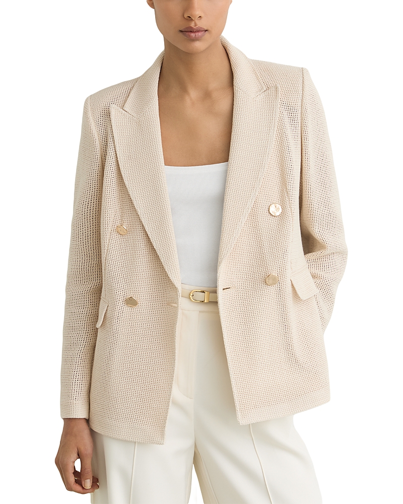 Reiss Fiore Double Breasted Suit Jacket