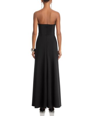 Tech Scuba Strapless Maxi Dress - Exclusive
