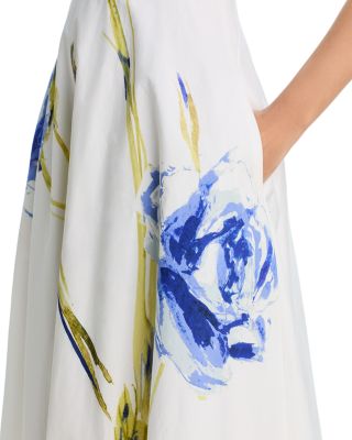 Floral Print Midi Dress