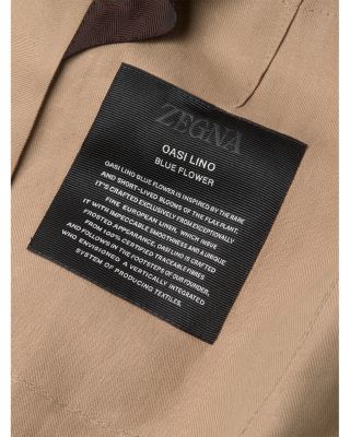 Oasi Lino Blue Flower Jacket