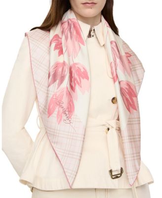  Tulips Silk Scarf