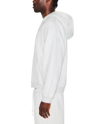 Relaxed Fit Zip Up Hoodie