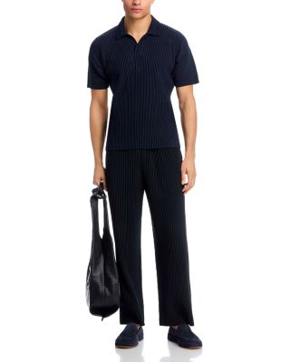 Basics Ribbed Polo Shirt