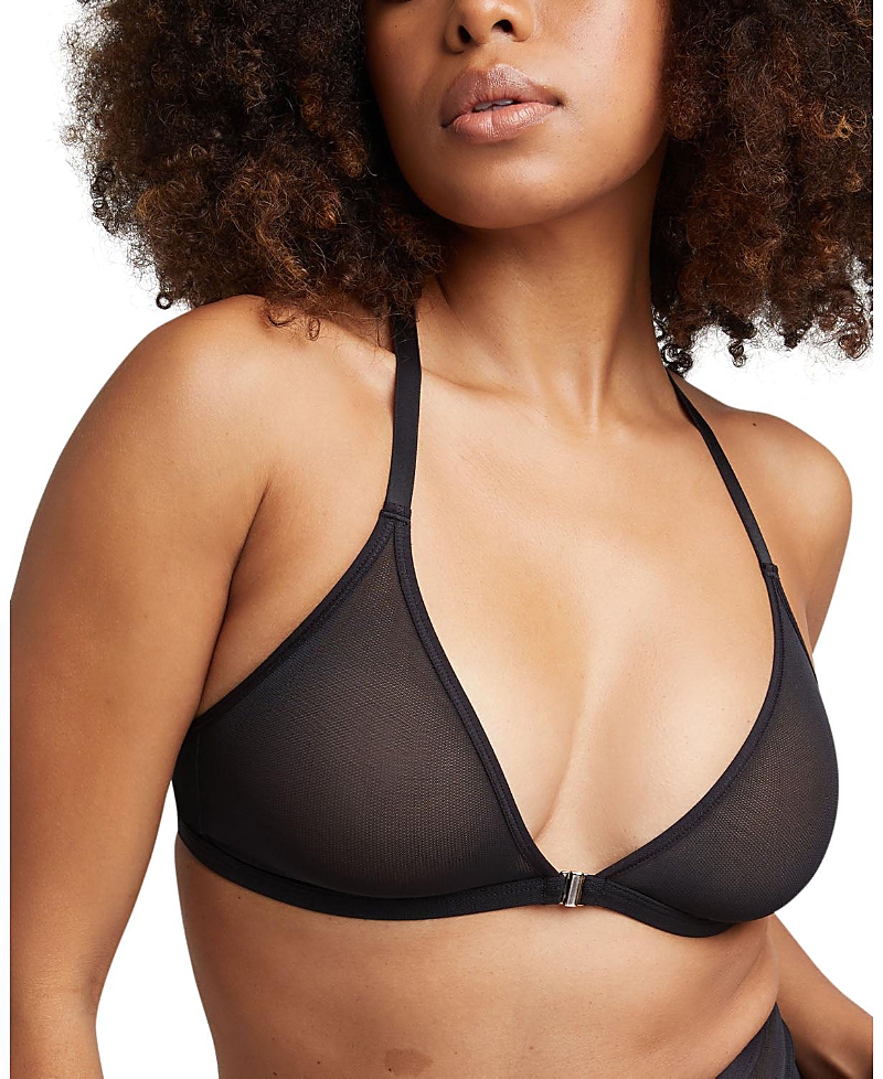 Negative Sieve Racerback Bra