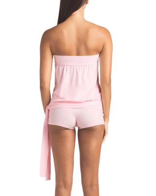 Cotton Jersey Foldover Shorts