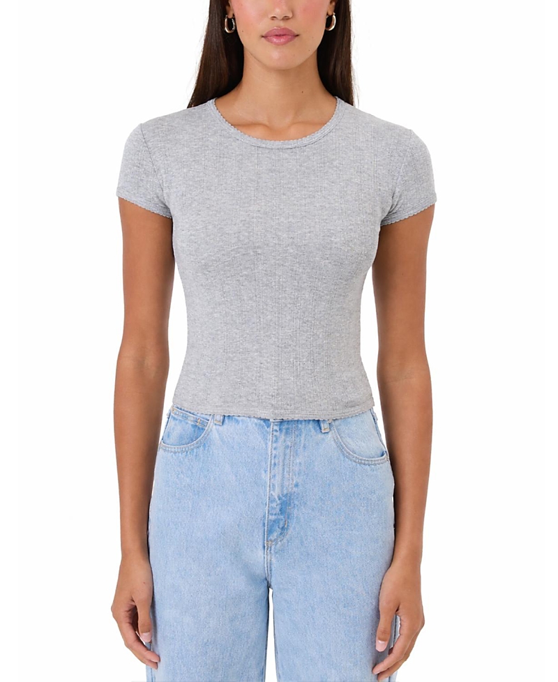 Goldie Lewinter Pointelle Ellie Baby Tee