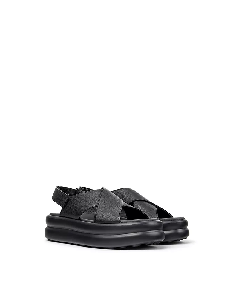 Camper Women's Pelotas Flota Up Leather X-Strap Sandal