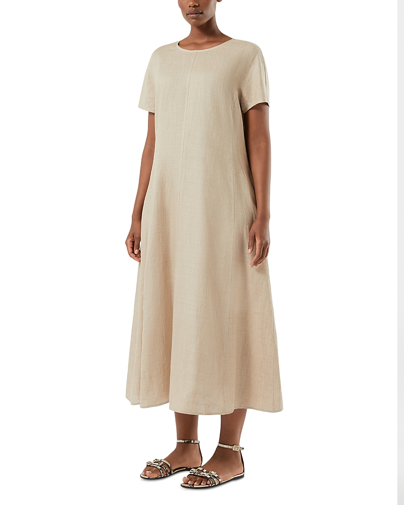 Marina Rinaldi Mrsazzurro Linen Dress