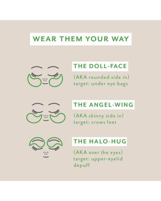 Serve Chilled Cool Crush Hydrogel Eye Patches - Single