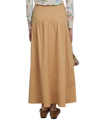 Poplin Maxi Skirt
