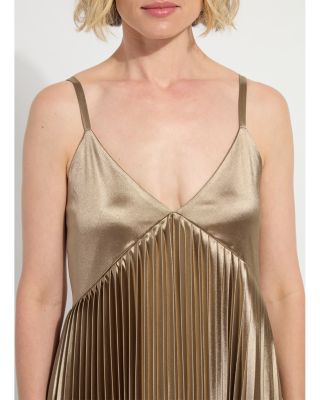 Lauren Pleated Midi Dress