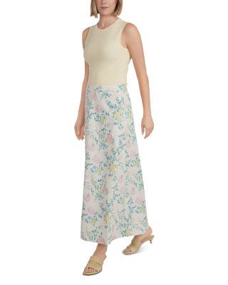 X HD Printed A Line Skirt