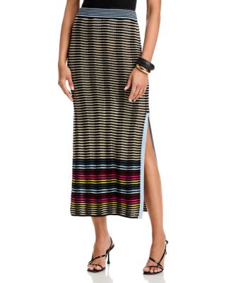 Wave Knit Pencil Skirt