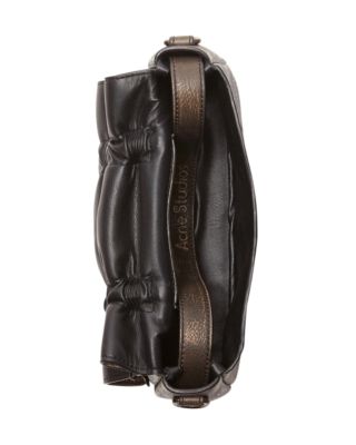 Multipocket Micro Vintage Leather Crossbody