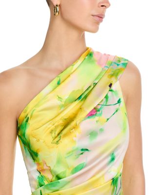 One Shoulder Sheath Dress