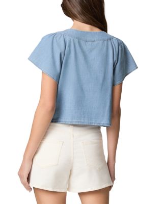 Belle Cropped Blouse