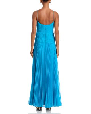 Saylor Pleated Gown
