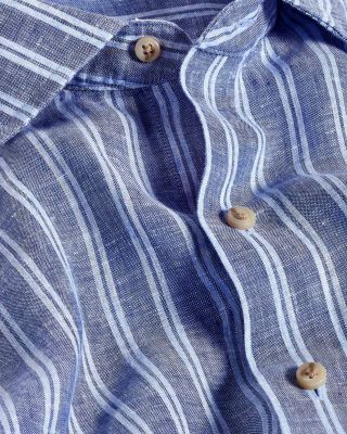 Linen Stripe Shirt