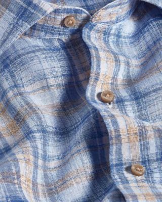 Linen Check Shirt