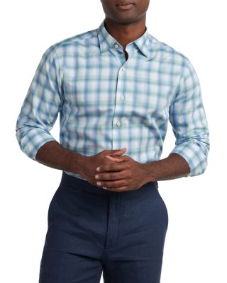 Ombre Twill Check Shirt